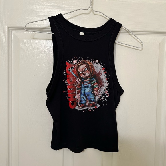 NWOT Chucky Cropped Tank - Picture 2 of 4